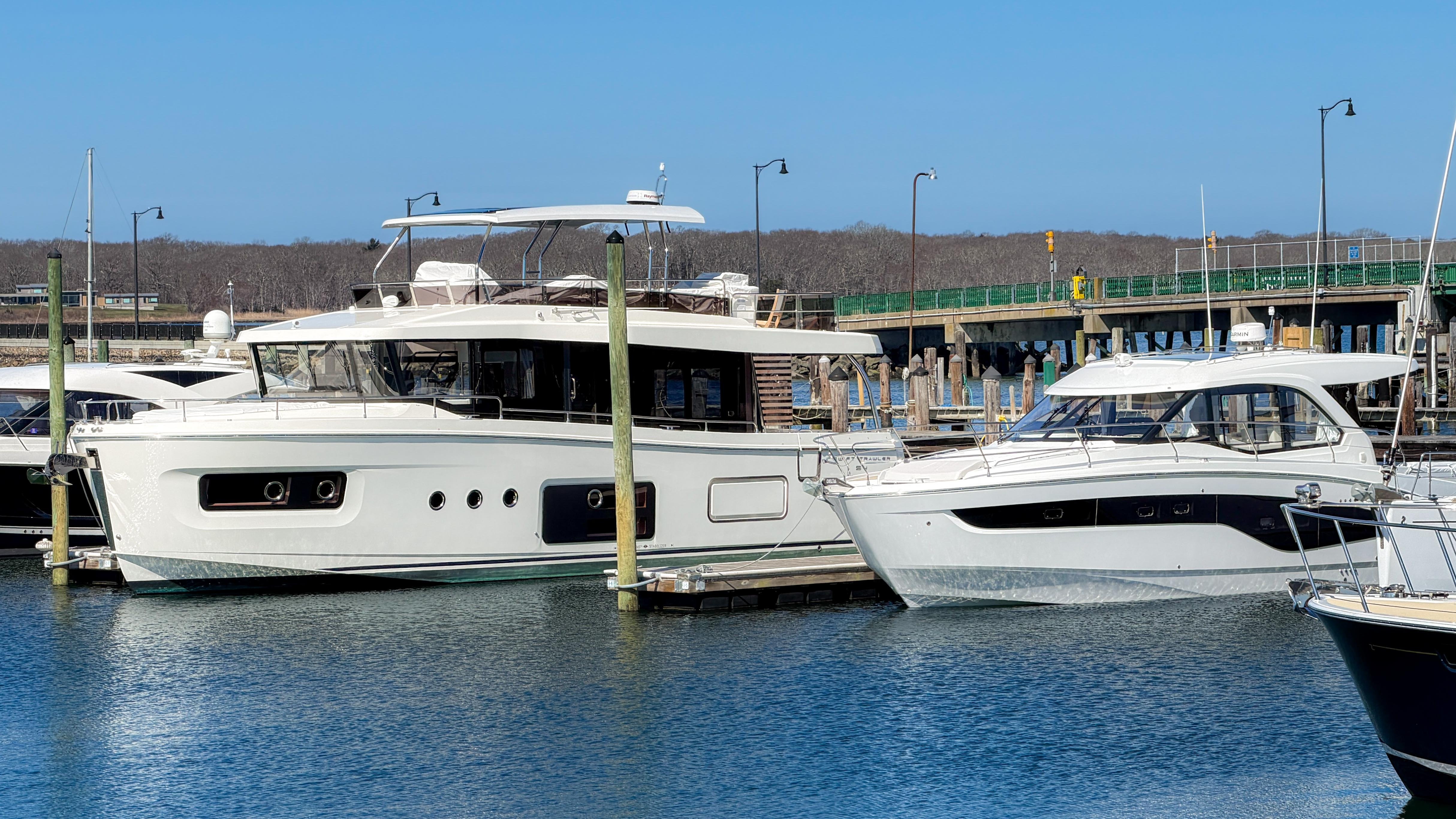 Beneteaus in Marina